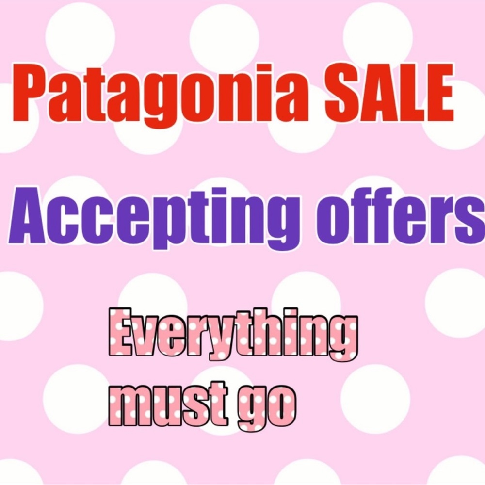 Patagonia SALE! Closet clear out!!!